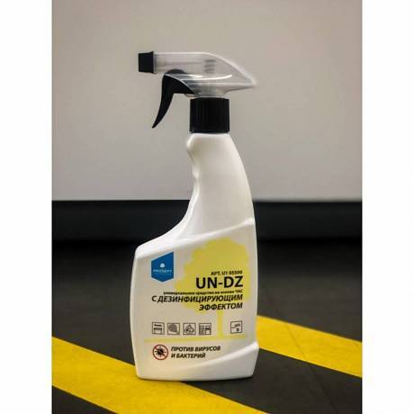 UN-DZ Универсальное средство на основе ЧАС с дезинфицирующим эффектом, готовый состав, 0,5л картинка
